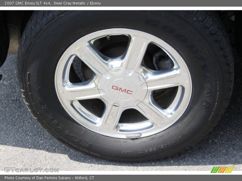 Steel Gray Metallic / Ebony 2007 GMC Envoy SLT 4x4