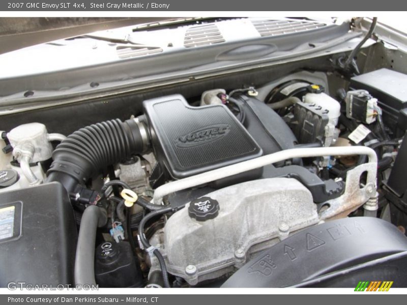 Steel Gray Metallic / Ebony 2007 GMC Envoy SLT 4x4
