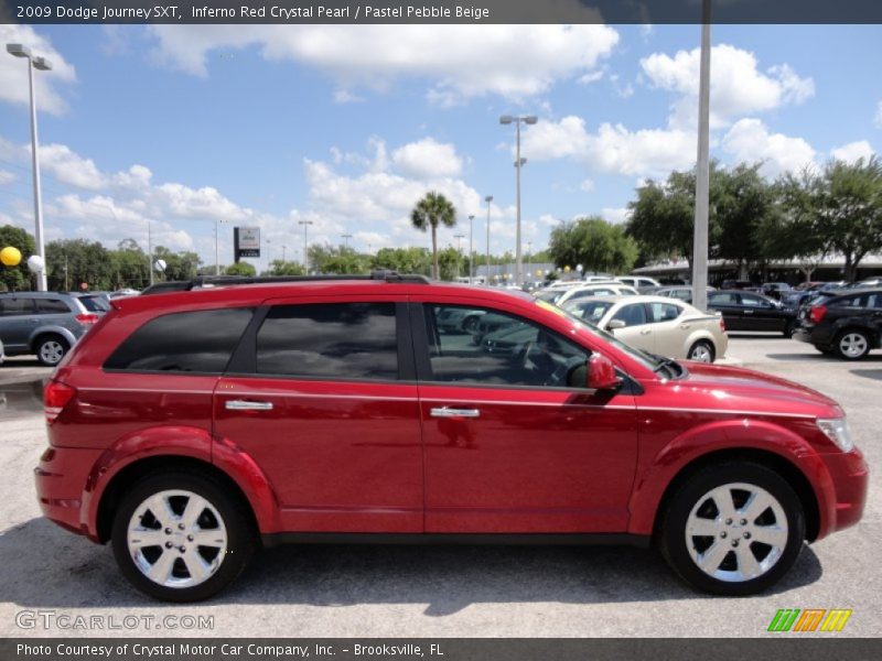  2009 Journey SXT Inferno Red Crystal Pearl