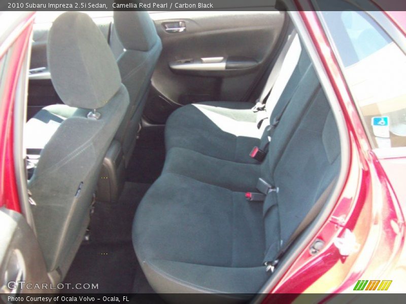 Camellia Red Pearl / Carbon Black 2010 Subaru Impreza 2.5i Sedan