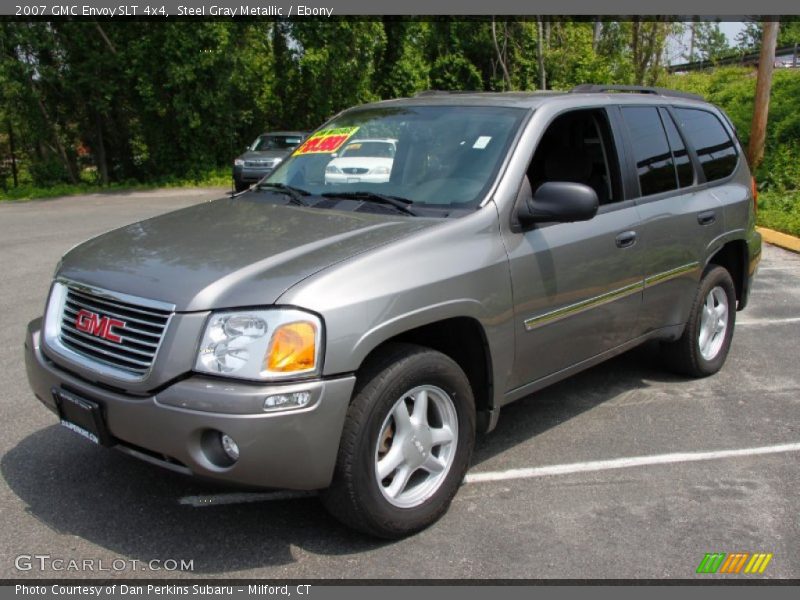 Steel Gray Metallic / Ebony 2007 GMC Envoy SLT 4x4