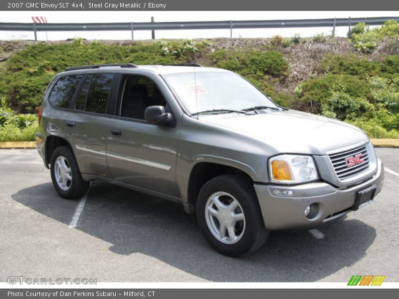 Steel Gray Metallic / Ebony 2007 GMC Envoy SLT 4x4