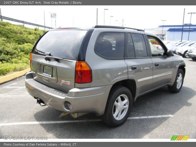 Steel Gray Metallic / Ebony 2007 GMC Envoy SLT 4x4