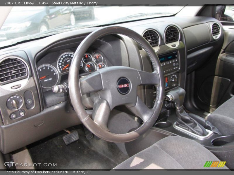 Steel Gray Metallic / Ebony 2007 GMC Envoy SLT 4x4