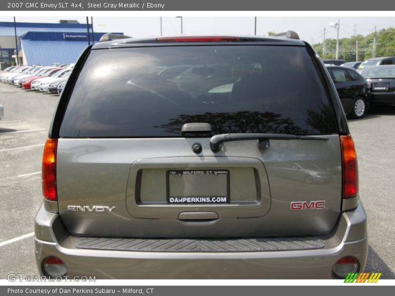 Steel Gray Metallic / Ebony 2007 GMC Envoy SLT 4x4