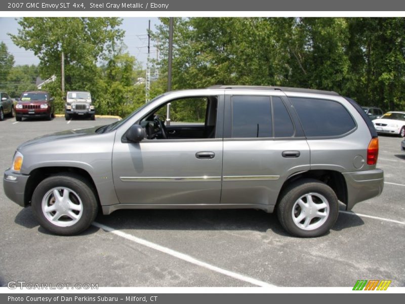 Steel Gray Metallic / Ebony 2007 GMC Envoy SLT 4x4