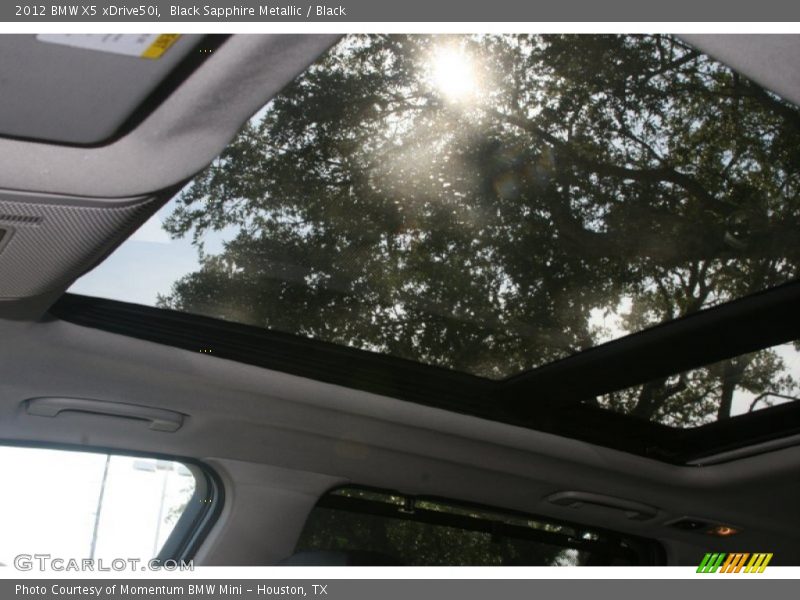 Black Sapphire Metallic / Black 2012 BMW X5 xDrive50i