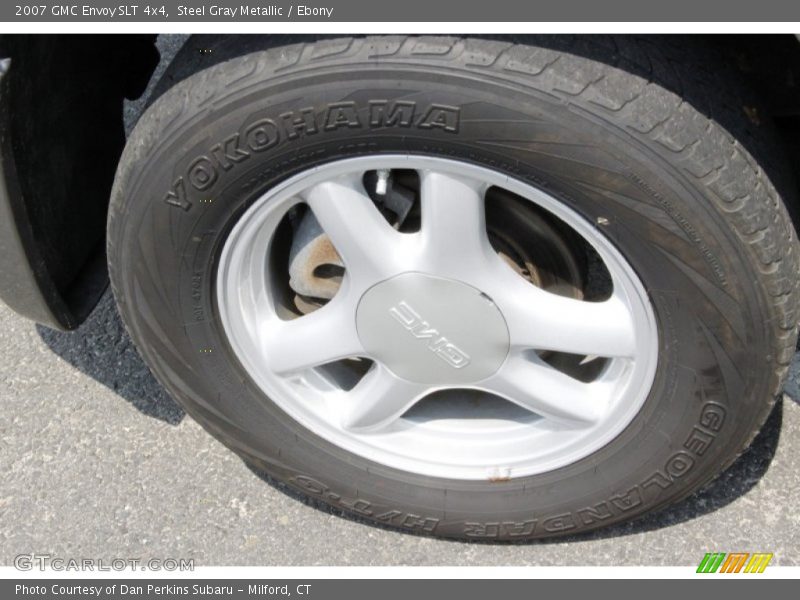 Steel Gray Metallic / Ebony 2007 GMC Envoy SLT 4x4