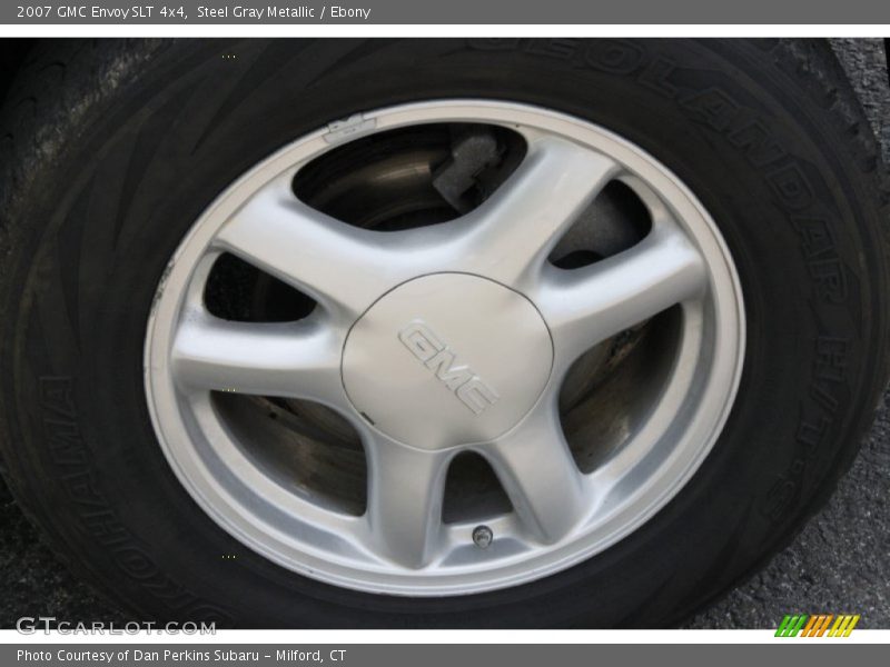 Steel Gray Metallic / Ebony 2007 GMC Envoy SLT 4x4
