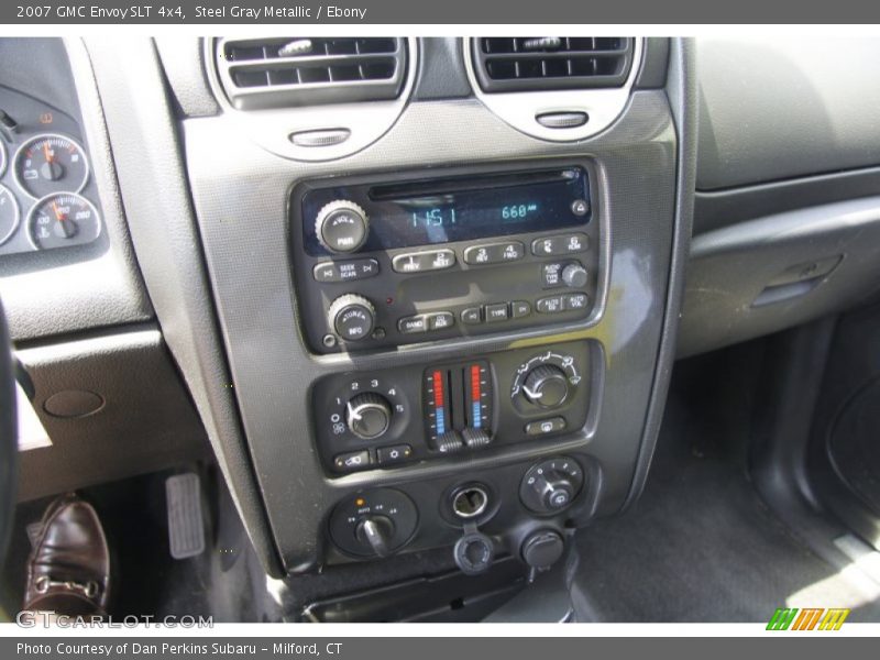 Steel Gray Metallic / Ebony 2007 GMC Envoy SLT 4x4