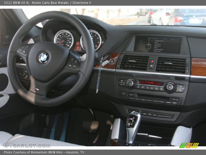 Dashboard of 2012 X6 M 
