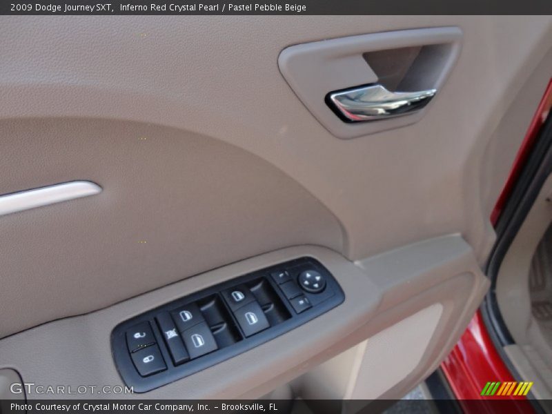Inferno Red Crystal Pearl / Pastel Pebble Beige 2009 Dodge Journey SXT