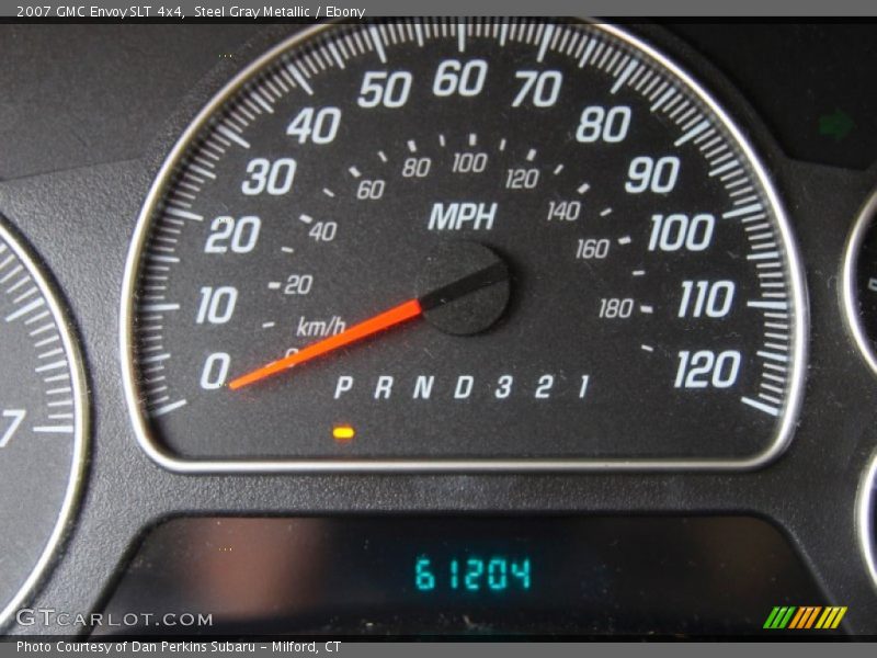 Steel Gray Metallic / Ebony 2007 GMC Envoy SLT 4x4