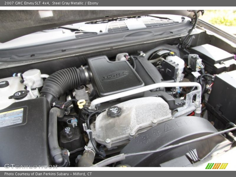 Steel Gray Metallic / Ebony 2007 GMC Envoy SLT 4x4
