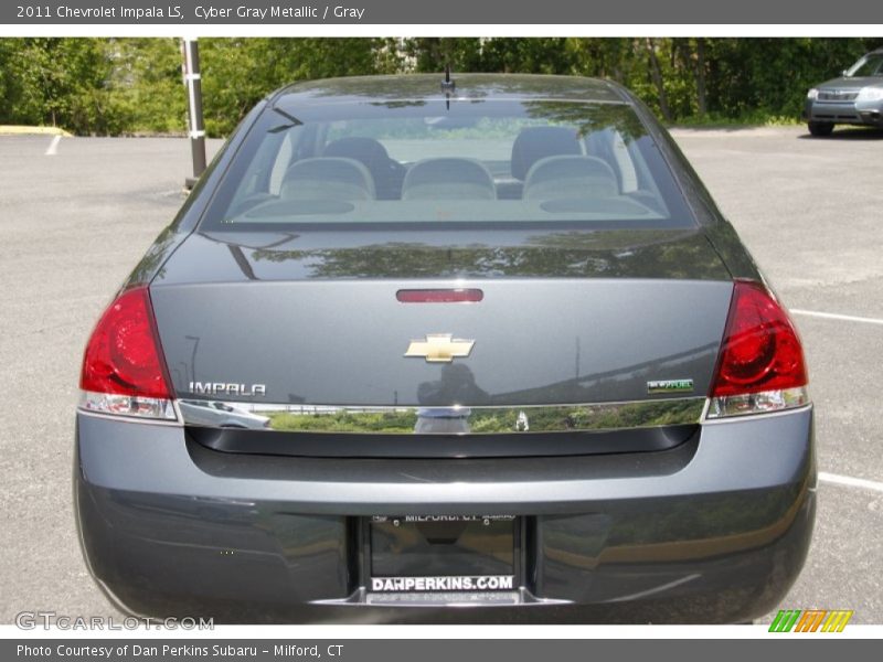 Cyber Gray Metallic / Gray 2011 Chevrolet Impala LS