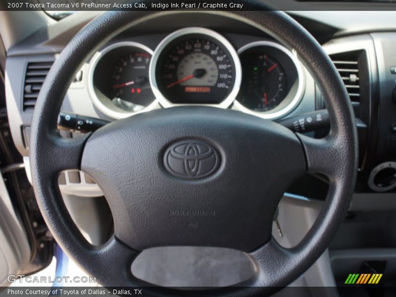 Indigo Ink Pearl / Graphite Gray 2007 Toyota Tacoma V6 PreRunner Access Cab