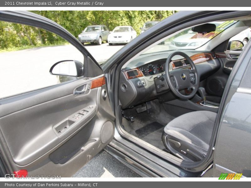 Cyber Gray Metallic / Gray 2011 Chevrolet Impala LS