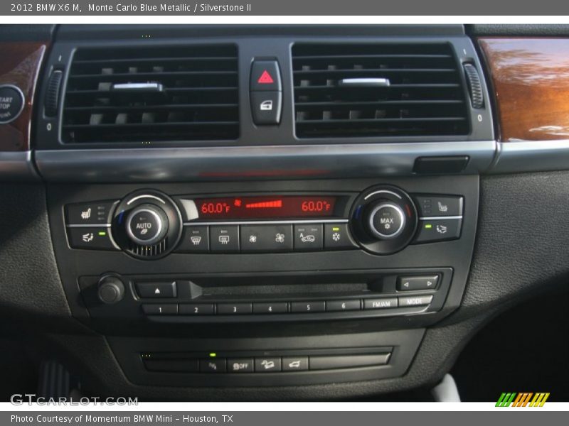 Controls of 2012 X6 M 