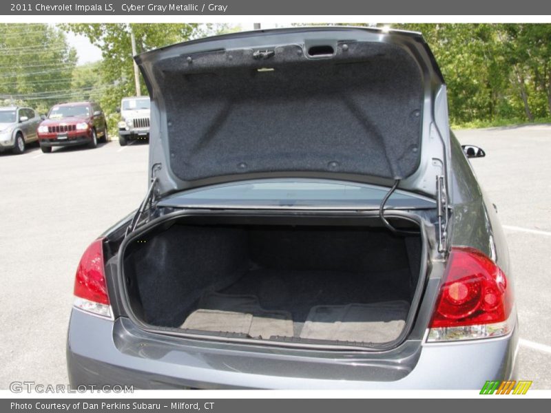 Cyber Gray Metallic / Gray 2011 Chevrolet Impala LS