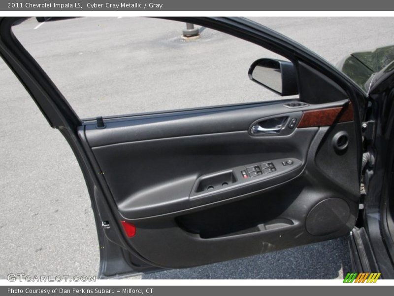 Cyber Gray Metallic / Gray 2011 Chevrolet Impala LS