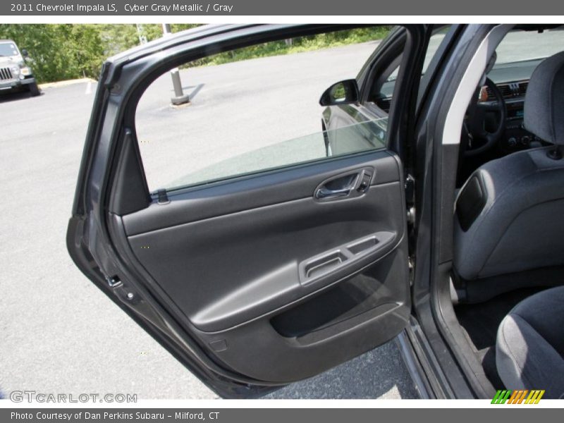 Cyber Gray Metallic / Gray 2011 Chevrolet Impala LS
