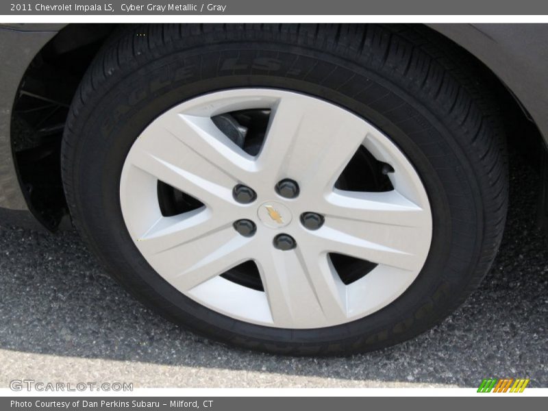 Cyber Gray Metallic / Gray 2011 Chevrolet Impala LS