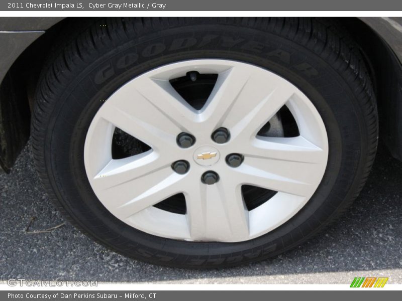 Cyber Gray Metallic / Gray 2011 Chevrolet Impala LS
