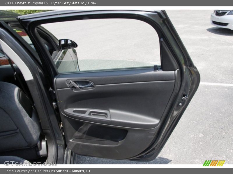 Cyber Gray Metallic / Gray 2011 Chevrolet Impala LS