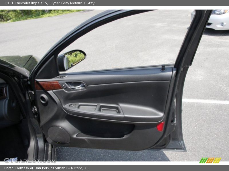 Cyber Gray Metallic / Gray 2011 Chevrolet Impala LS