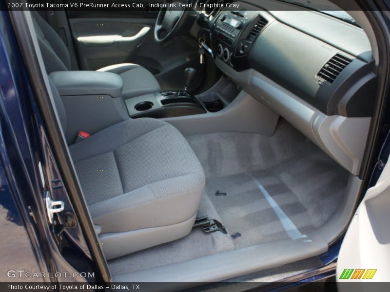 Indigo Ink Pearl / Graphite Gray 2007 Toyota Tacoma V6 PreRunner Access Cab