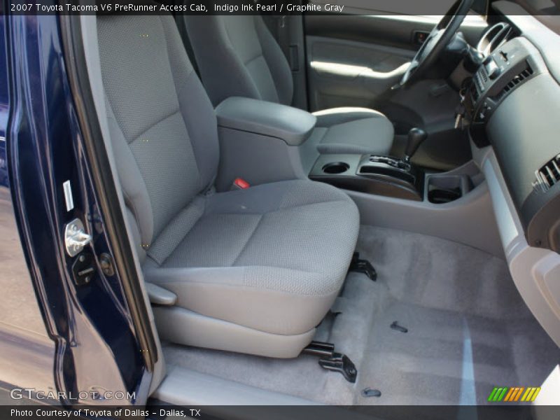Indigo Ink Pearl / Graphite Gray 2007 Toyota Tacoma V6 PreRunner Access Cab