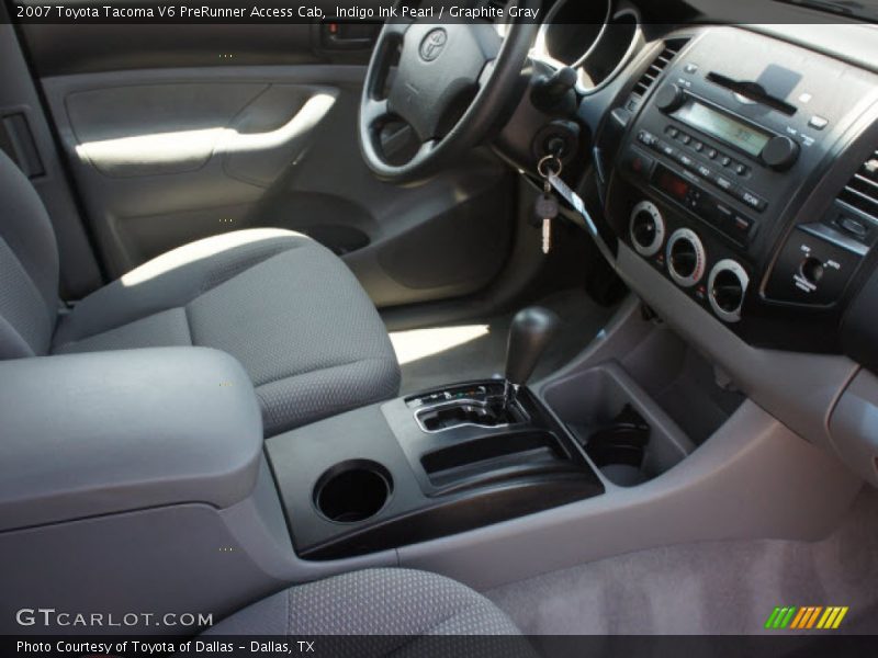 Indigo Ink Pearl / Graphite Gray 2007 Toyota Tacoma V6 PreRunner Access Cab