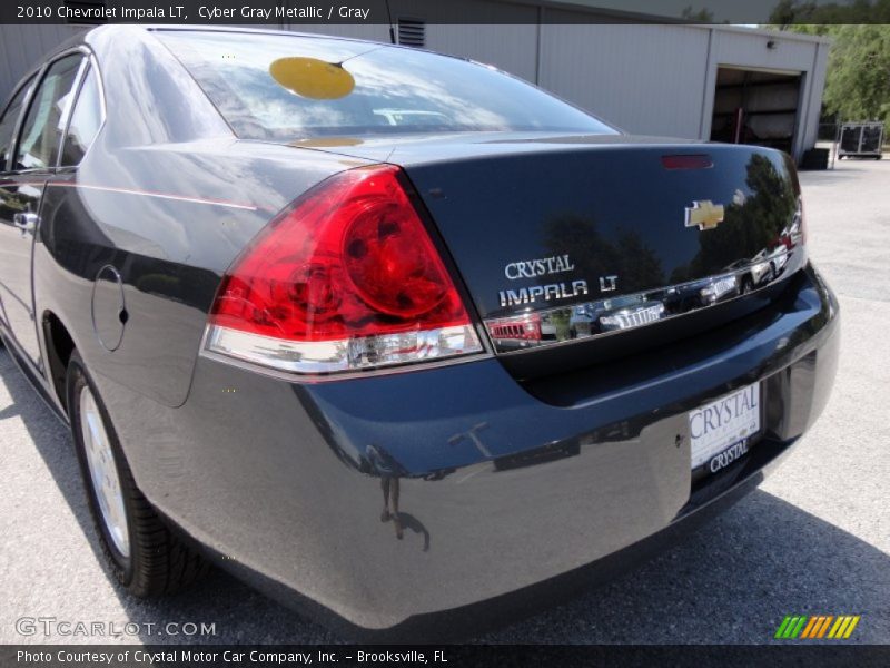 Cyber Gray Metallic / Gray 2010 Chevrolet Impala LT