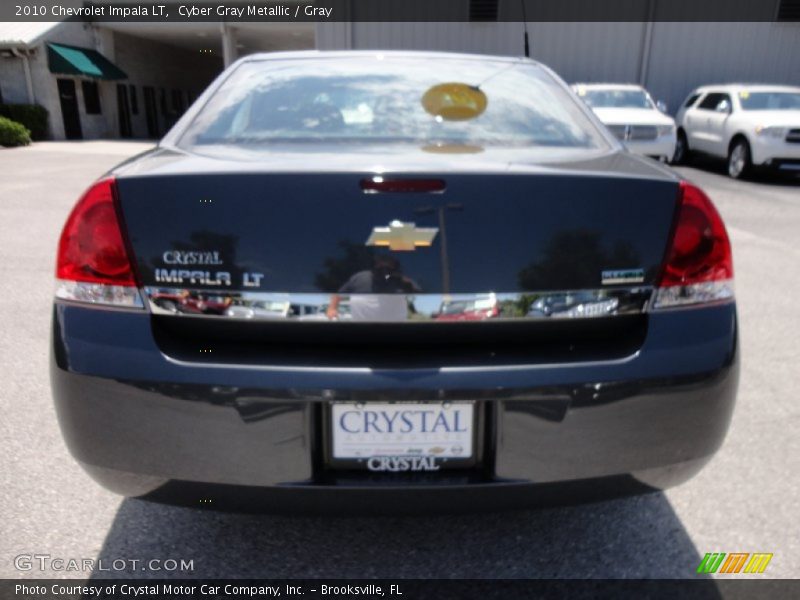 Cyber Gray Metallic / Gray 2010 Chevrolet Impala LT