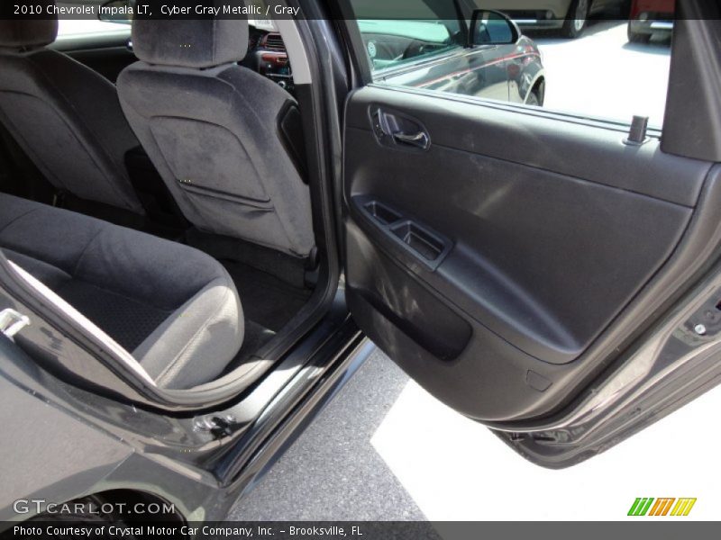 Cyber Gray Metallic / Gray 2010 Chevrolet Impala LT