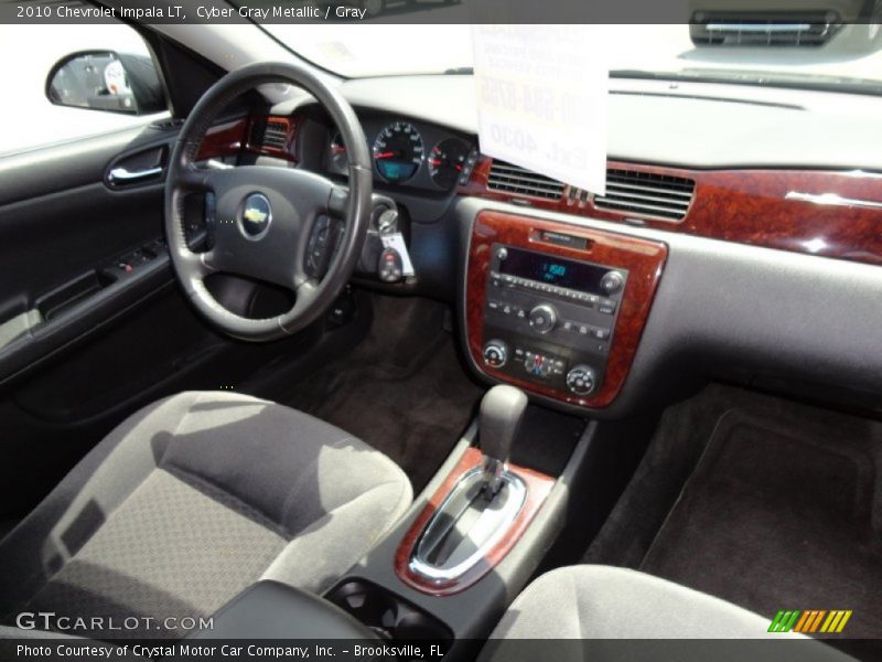 Cyber Gray Metallic / Gray 2010 Chevrolet Impala LT