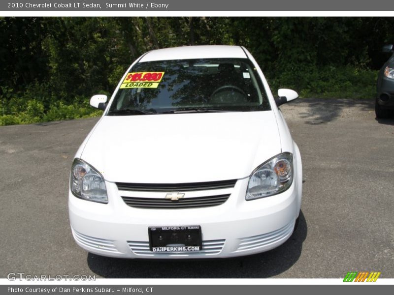 Summit White / Ebony 2010 Chevrolet Cobalt LT Sedan