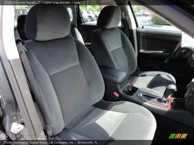 Cyber Gray Metallic / Gray 2010 Chevrolet Impala LT