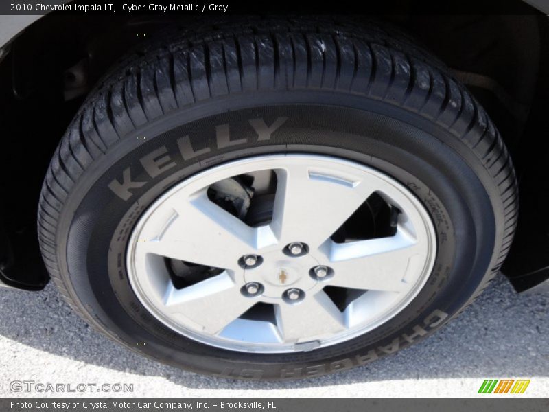 Cyber Gray Metallic / Gray 2010 Chevrolet Impala LT