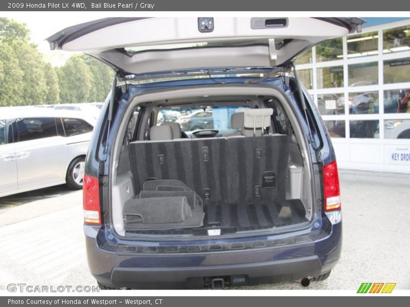 Bali Blue Pearl / Gray 2009 Honda Pilot LX 4WD