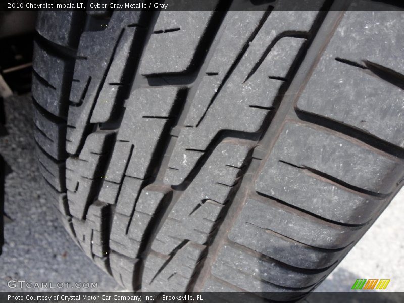 Cyber Gray Metallic / Gray 2010 Chevrolet Impala LT
