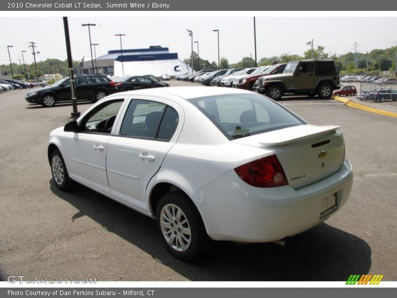 Summit White / Ebony 2010 Chevrolet Cobalt LT Sedan
