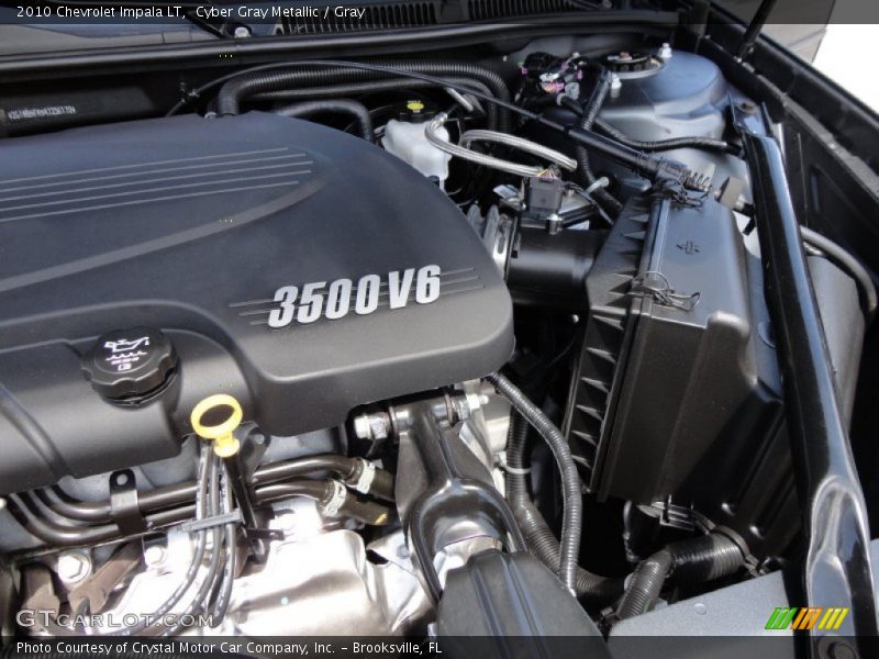 Cyber Gray Metallic / Gray 2010 Chevrolet Impala LT