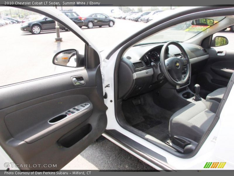 Summit White / Ebony 2010 Chevrolet Cobalt LT Sedan