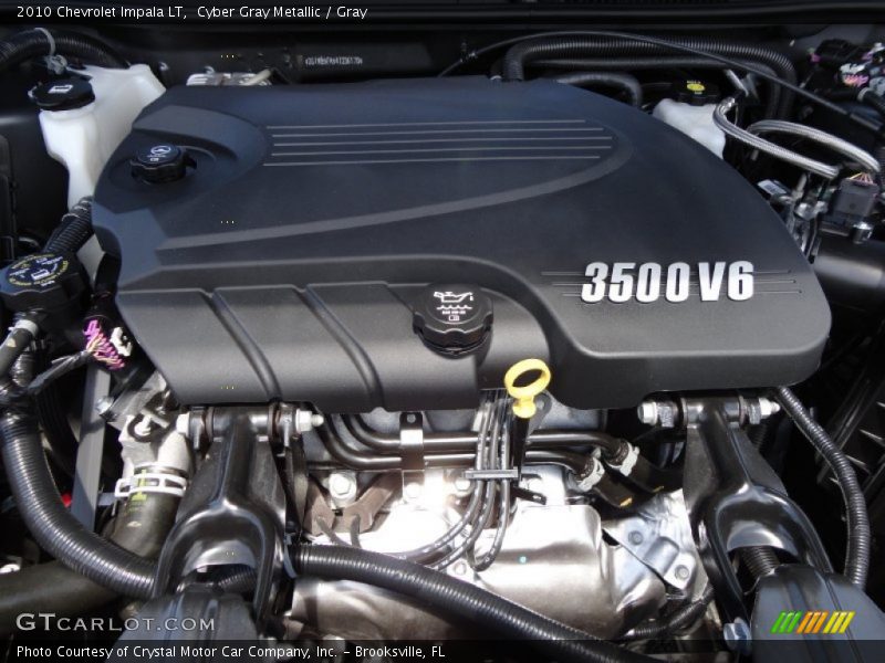 Cyber Gray Metallic / Gray 2010 Chevrolet Impala LT