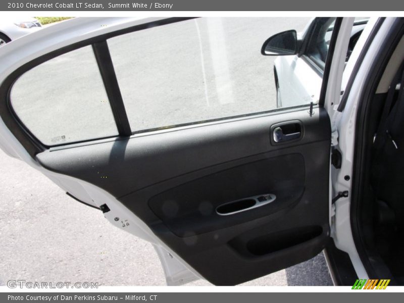 Summit White / Ebony 2010 Chevrolet Cobalt LT Sedan