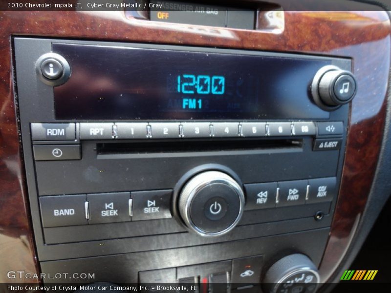 Cyber Gray Metallic / Gray 2010 Chevrolet Impala LT