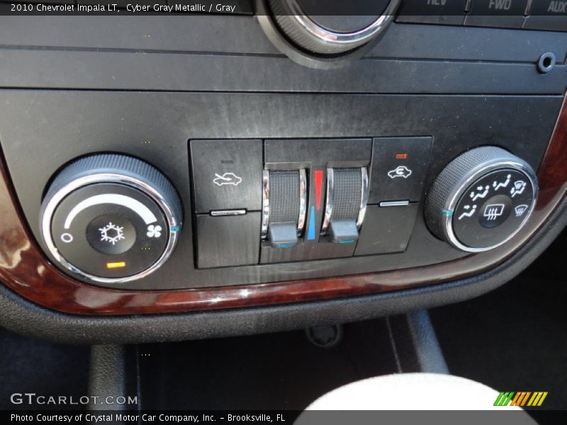 Cyber Gray Metallic / Gray 2010 Chevrolet Impala LT