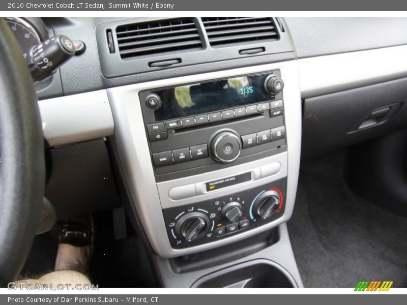 Summit White / Ebony 2010 Chevrolet Cobalt LT Sedan