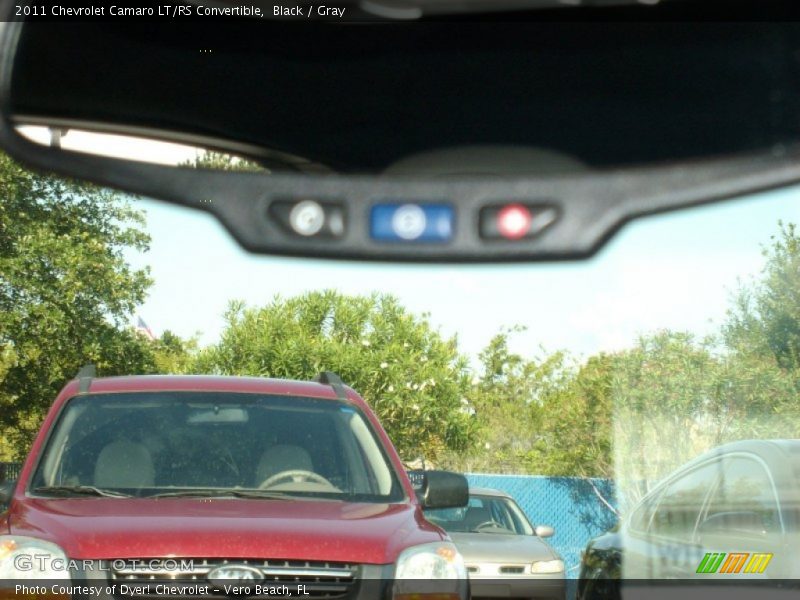 Black / Gray 2011 Chevrolet Camaro LT/RS Convertible